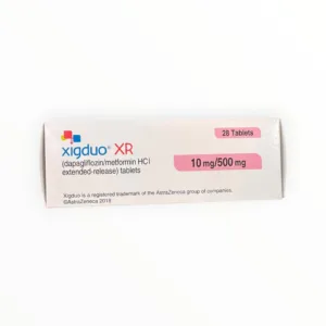 Hộp viên nén bao phim phóng thích kéo dài Xigduo XR 10mg/500mg