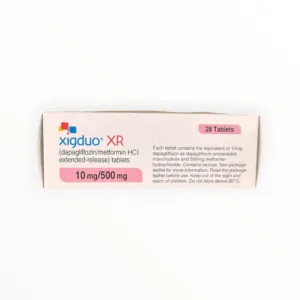 Hộp viên nén bao phim phóng thích kéo dài Xigduo XR 10mg/500mg