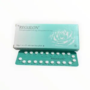 Hộp viên nén bao phim Regulon Gedeon Richter Plc. Thuốc