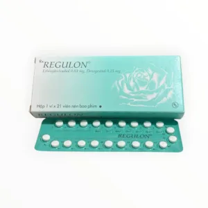 Hộp viên nén bao phim Regulon Gedeon Richter Plc. Thuốc