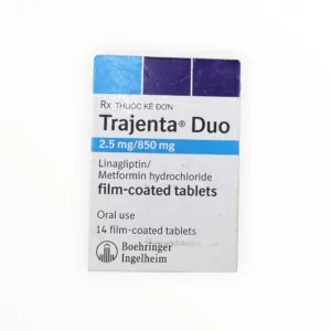 Hộp viên nén bao phim Trajenta Duo 2.5mg/850mg Boehringer