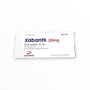 Hộp viên nén bao phim Xabantk 20mg HADIPHAR
