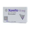 Hộp viên nén bao phim Xarelto 10mg Bayer