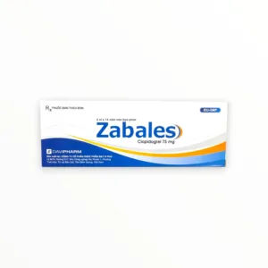 Hộp viên nén bao phim Zabales 75mg DAVIPHARM