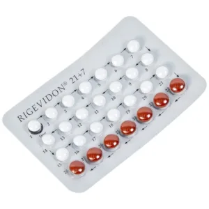 Vỉ viên nén bao Rigevidon 21+7 Gedeon Richter Plc.