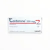 Hộp viên nén có vạch chia Cordarone 200mg Sanofi
