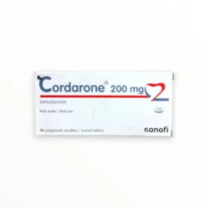 Hộp viên nén có vạch chia Cordarone 200mg Sanofi