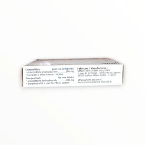 Hộp viên nén có vạch chia Cordarone 200mg Sanofi
