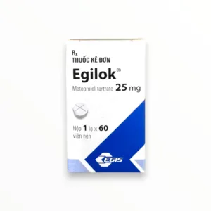 Hộp viên nén Egilok 25mg Egis