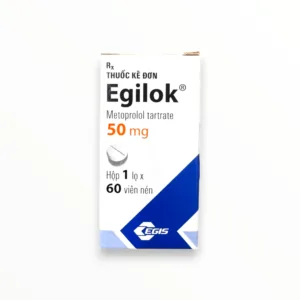 Hộp viên nén Egilok 50mg Egis