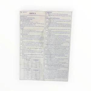 Tờ hướng dẫn sử dụng viên nén Envix 6