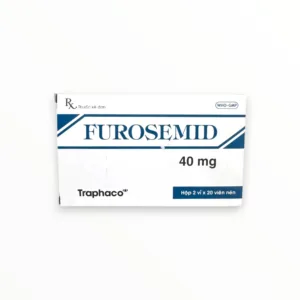 Hộp viên nén Furosemid 40mg Traphaco