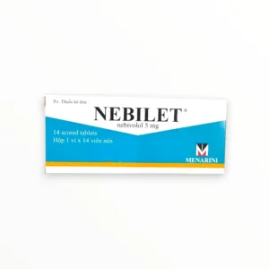 Hộp viên nén Nebilet 5mg Menarini