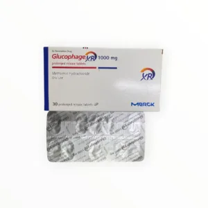 Hộp viên nén phóng thích kéo dài Glucophage XR 1000mg Merck