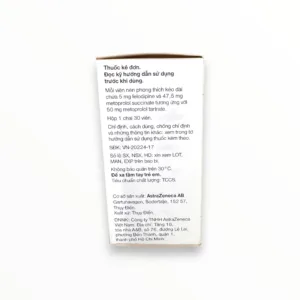 Hộp viên nén phóng thích kéo dài Plendil Plus 5/50mg AstraZeneca