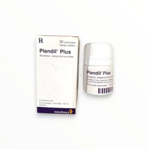 Hộp viên nén phóng thích kéo dài Plendil Plus 5/50mg AstraZeneca
