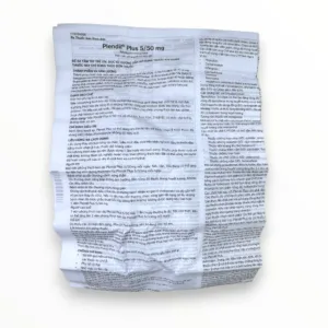 Tờ hướng dẫn sử dụng viên nén phóng thích kéo dài Plendil Plus 5/50mg AstraZeneca