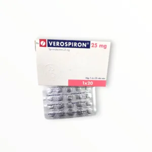 Viên nén Verospiron 25mg Gedeon Richter điều trị phù, cường aldosterone, giảm kali huyết, tăng huyết áp (Hộp 1 vỉ x 20 viên nén) 7 Hộp viên nén Verospiron 25mg Gedeon Richter