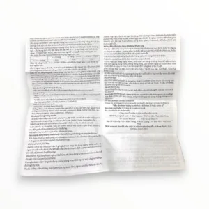 Tờ hướng dẫn sử dụng viên nén Vincerol 4mg