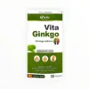 Viên nang Vita Ginkgo Vita Life cao Bạch quả 165mg, CoQ10 10mg hỗ trợ tăng cường tuần hoàn não (Hộp 2 vỉ x 15 viên) 10 Viên nang Vita Ginkgo Vita Life cao Bạch quả 165mg, CoQ10 10mg hỗ trợ tăng cường tuần hoàn não (Hộp 2 vỉ x 15 viên) - hộp 1