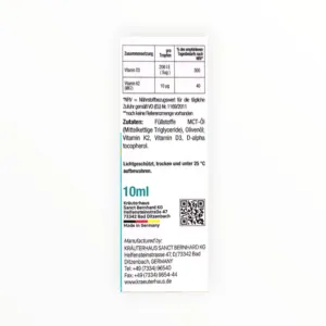 Vitamin D3 + K2 Drop Sanct Bernhard - hộp 6
