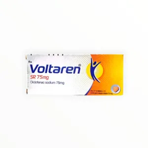 Thuốc Voltaren SR 75 Diclofenac natri 75mg phóng thích kéo dài điều trị viêm khớp dạng thấp, thoái hóa khớp, đau sau chấn thương phẫu thuật (Hộp 10 vỉ x 10 viên) - hộp 1