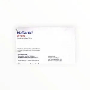 Thuốc Voltaren SR 75 Diclofenac natri 75mg phóng thích kéo dài điều trị viêm khớp dạng thấp, thoái hóa khớp, đau sau chấn thương phẫu thuật (Hộp 10 vỉ x 10 viên) - hộp 2