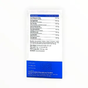 Viên uống Vương Bảo New Cao Náng hoa trắng 160mg hỗ trợ giảm nguy cơ u phì đại tiền liệt tuyến (Hộp 80 viên) 5 Viên uống Vương Bảo New Cao Náng hoa trắng 160mg hỗ trợ giảm nguy cơ u phì đại tiền liệt tuyến (Hộp 80 viên) - hộp 3